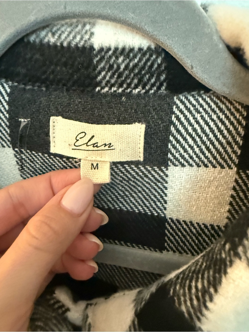 Elan cropped flannel jacket - Picture 3 of 4